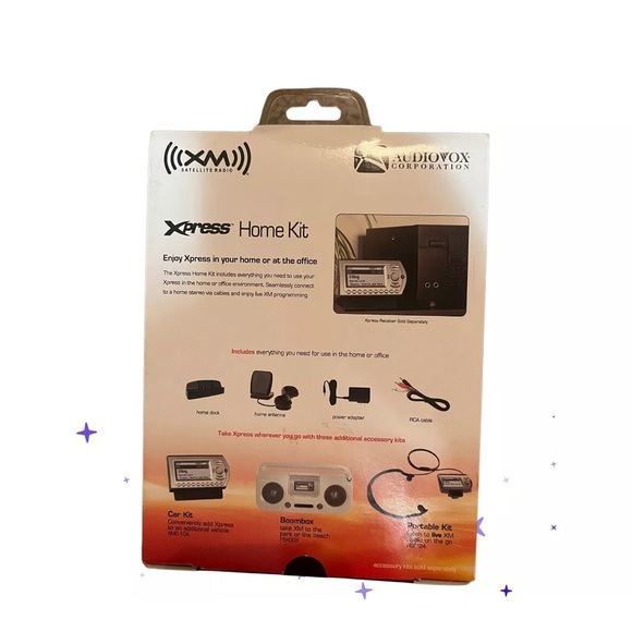 Audiovox XM Xpress Satellite Radio Home Kit - Brand New - Picture 5 of 11